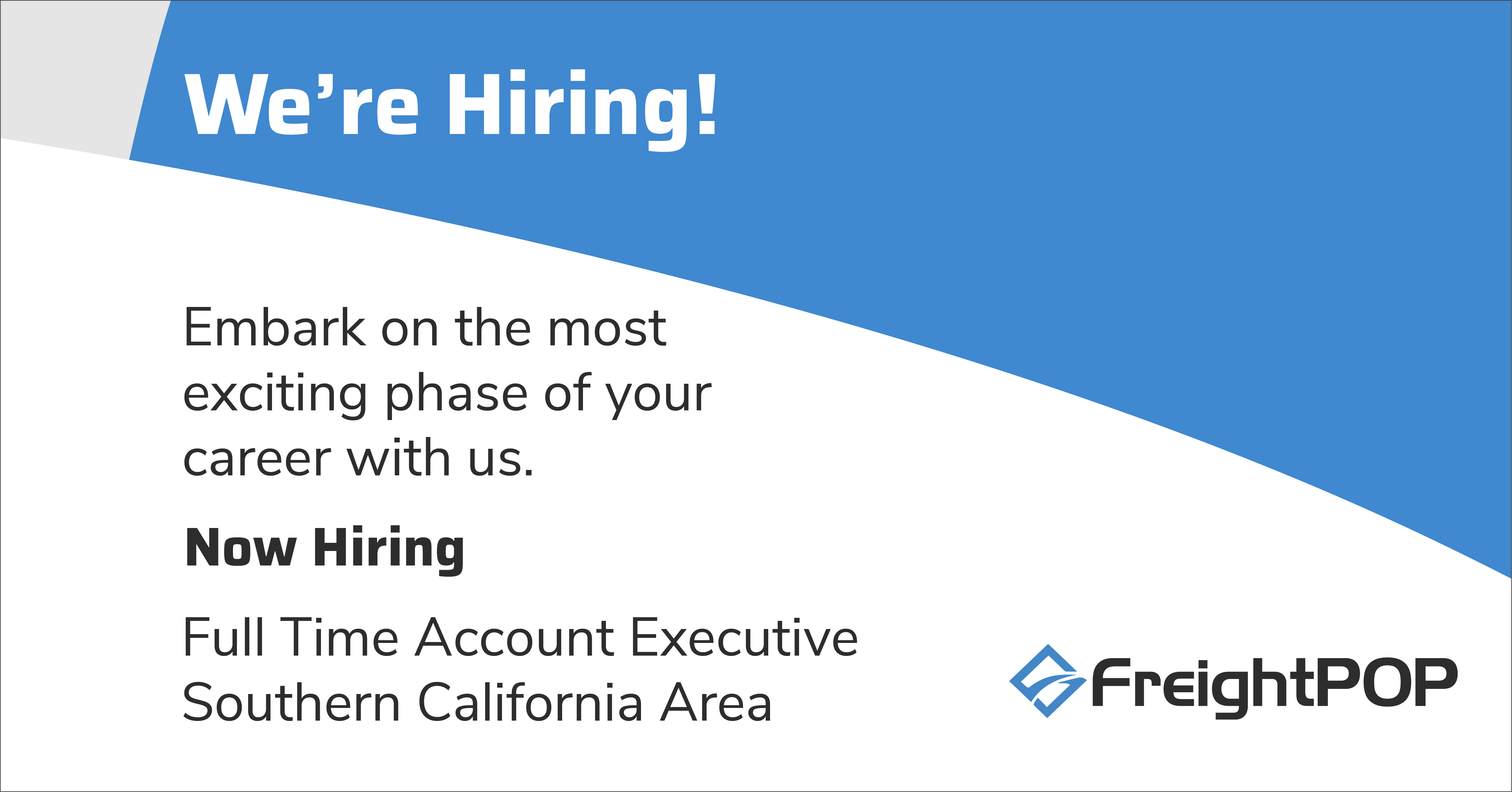 Account Executive Job Description | FreightPOP